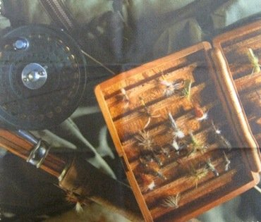Microfiber cleaning cloth "Fly Fishing"