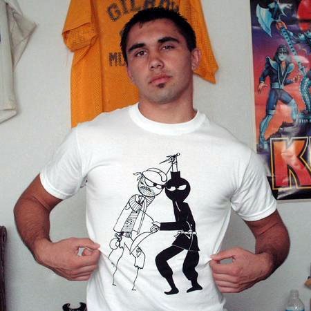 Pirate vs. Ninja T-Shirt