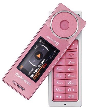Samsung SGH-X830 Pink "Twister" Mp3 Player