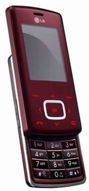 LG KG800 Chocolate Red Wine