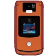 Motorola V3x (Orange) Razr GSM World Cell Phone