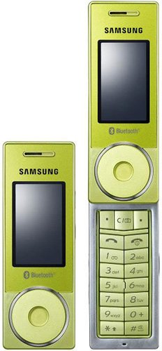 Samsung SGH - X830 Unlocked GSM Cell Phone (Green)