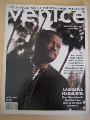 Venice Magazine LAURENCE FISHBURNE Helen Mirren 4 06