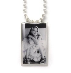 Flat Vertical Charm Necklace