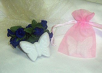 Bridal Wedding Quinceanera Baby Shower Favors Butterfly Soap Favors Free Ship