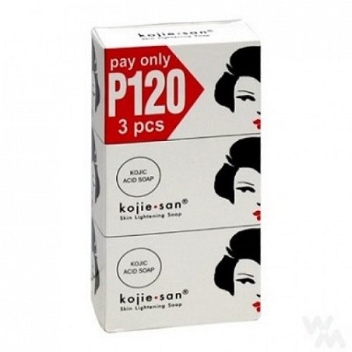 Kojie San Skin Lightening Kojic Acid Soap 3 Bars - 100g Each