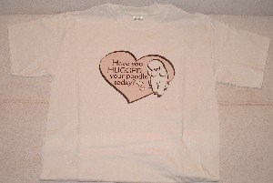 Poodle Hugs - T-shirt - cute design