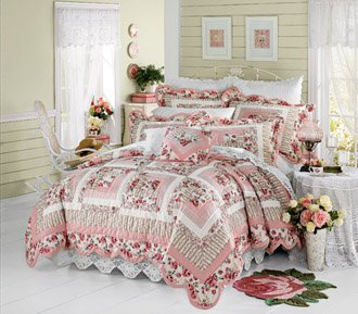Cassie Jean Handmade Cotton Quilt Set with FREE* Shams King or Queen