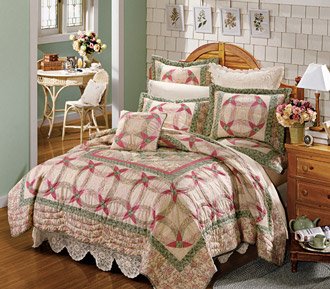 KaTrina Handmade Cotton Quilts with FREE Shams King or Queen