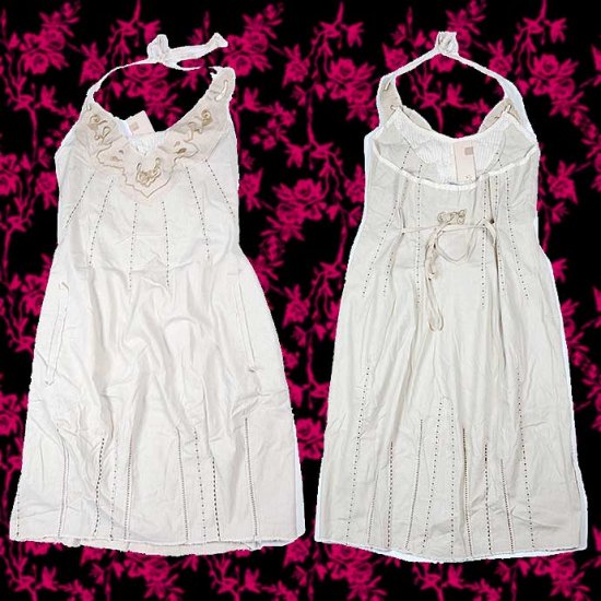 Sale! Marithe+Francois Girbaud Cotton Dress Beige