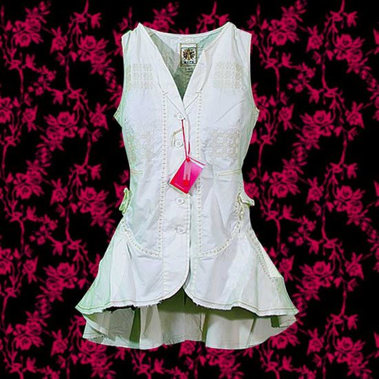 Sale! Marithe+Francois Girbaud Summer Cotton Top Beige