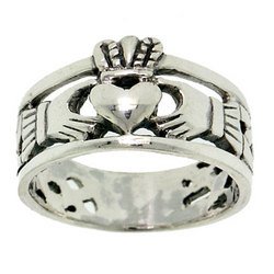 Sterling Silver Claddagh Ring