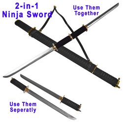 2 in 1 Ninja Sword