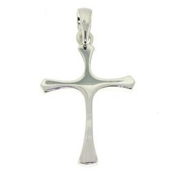 Sterling Silver Dangle Cross Pendant