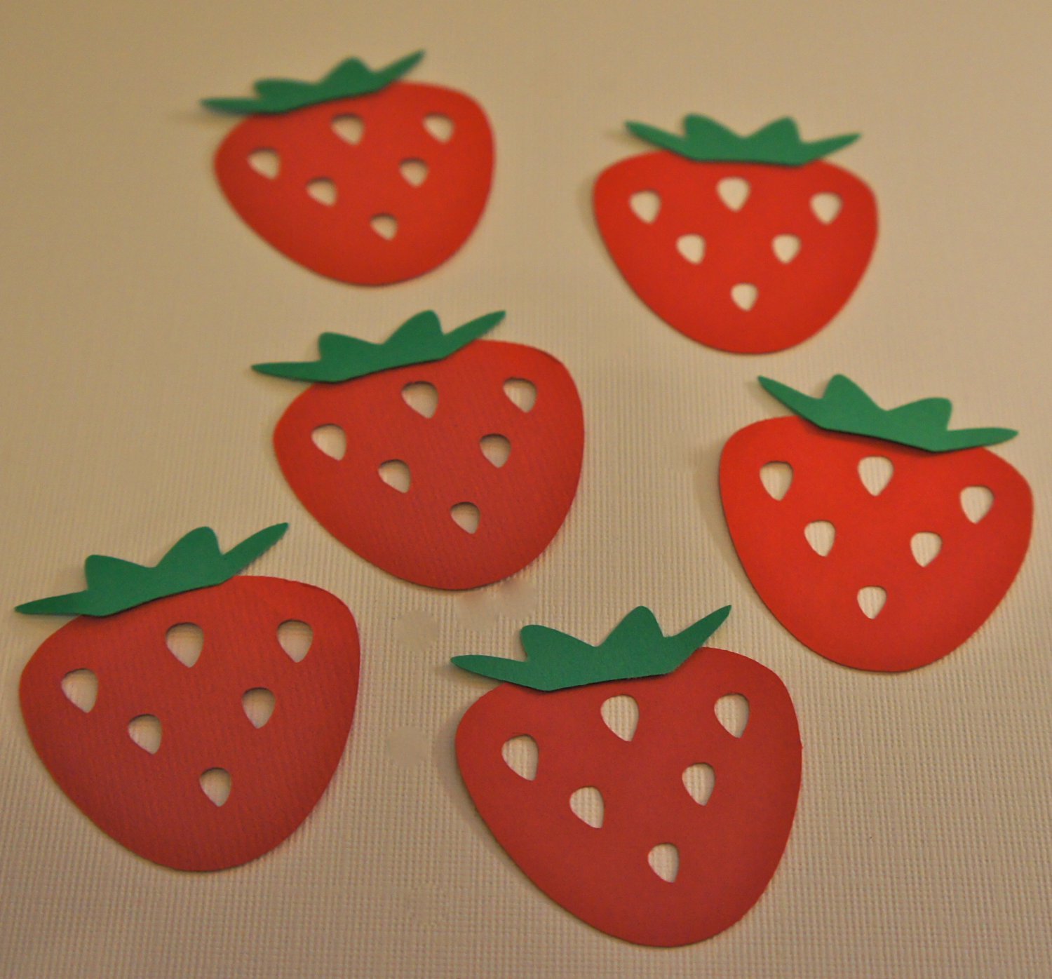 Strawberry Fruit Paper Punch Die Cut
