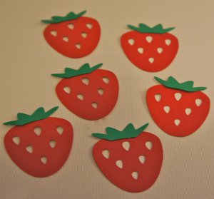 Strawberry Fruit Paper Punch Die Cut