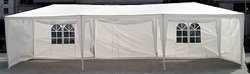 10' x 30' White Party Tent w/Windows & Sidewalls**PRICE DROP UNTIL