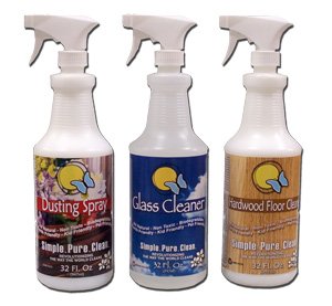 Hardwood & Glass Cleaning Pack- scented
