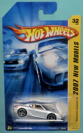 2007 Hotwheels FE 32/36 PORSCHE CAYMAN