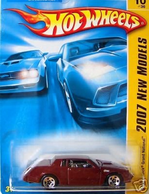 2007 Hotwheels FE 10/36 MAROON Buick Grand National