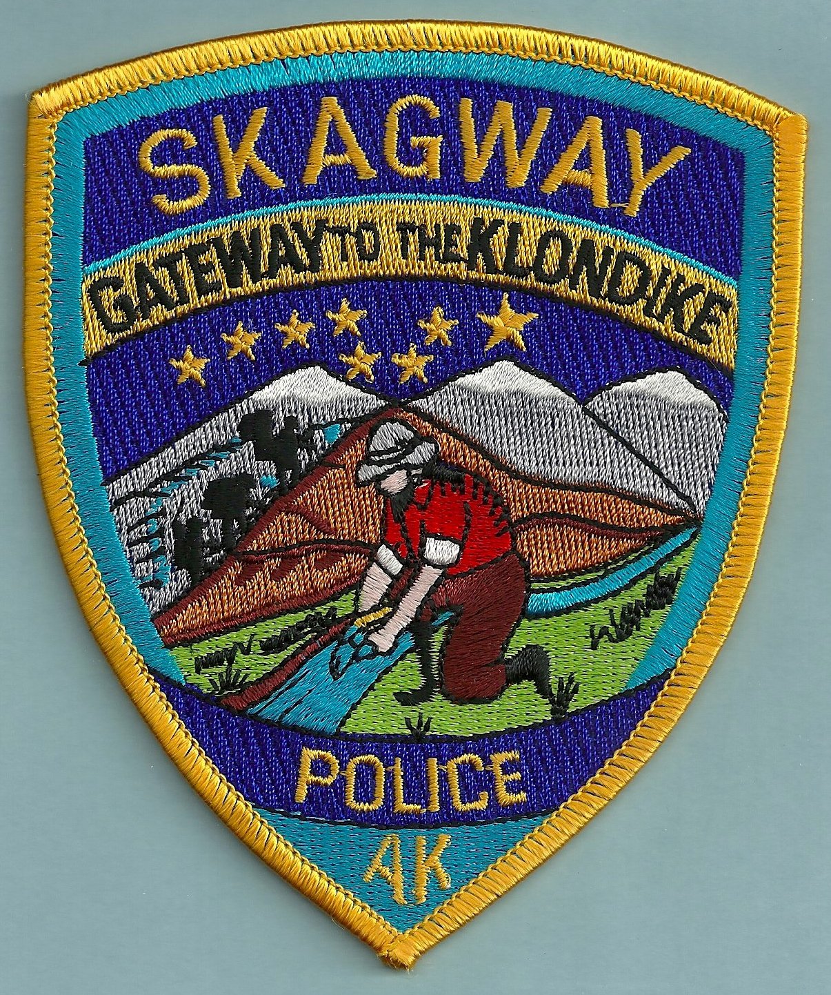 Skagway Alaska Police Patch
