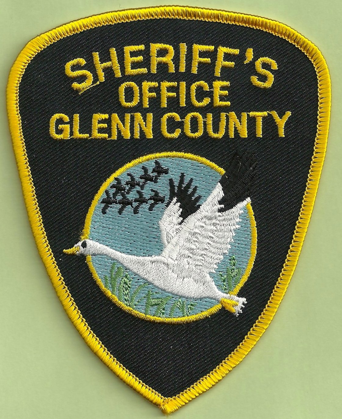 Glenn County Sheriff California Police Patch