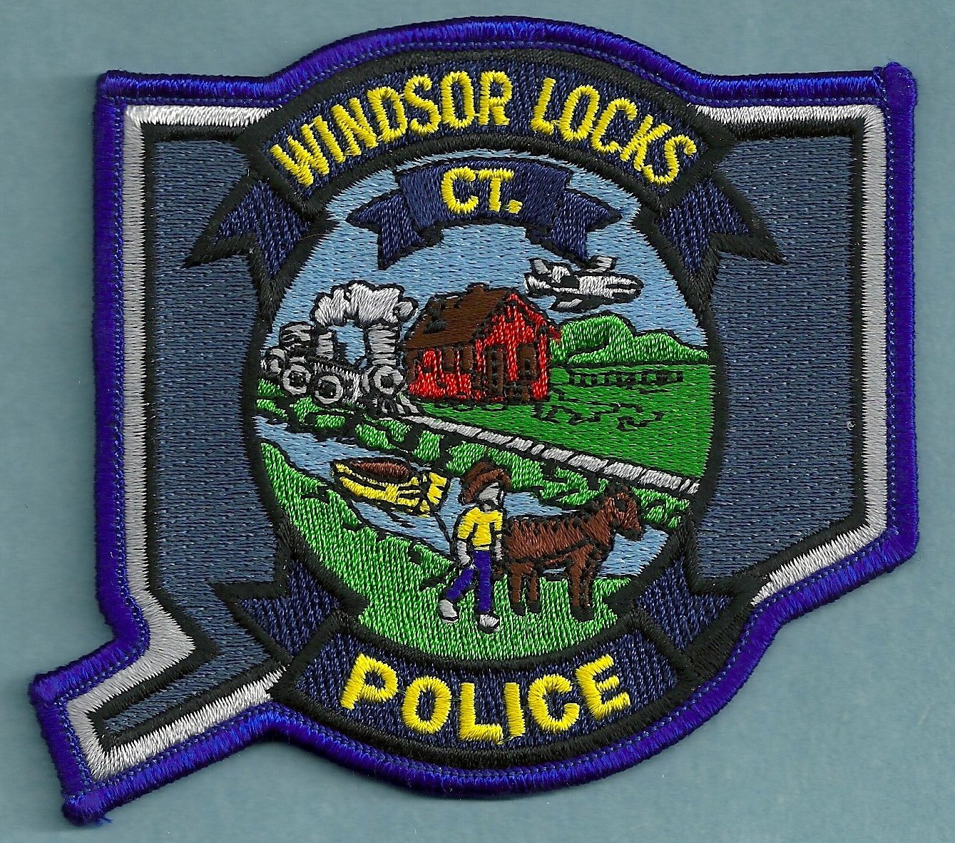 Windsor Locks Connecticut Police Patch