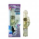Waterproof Platinum Jack Rabbit Vibrator - Silver