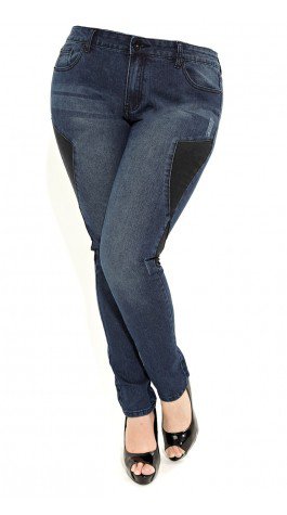 Biker Girl Skinny Jean