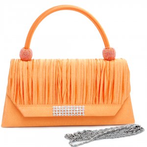 Clutches, Evening Purses ORANGE