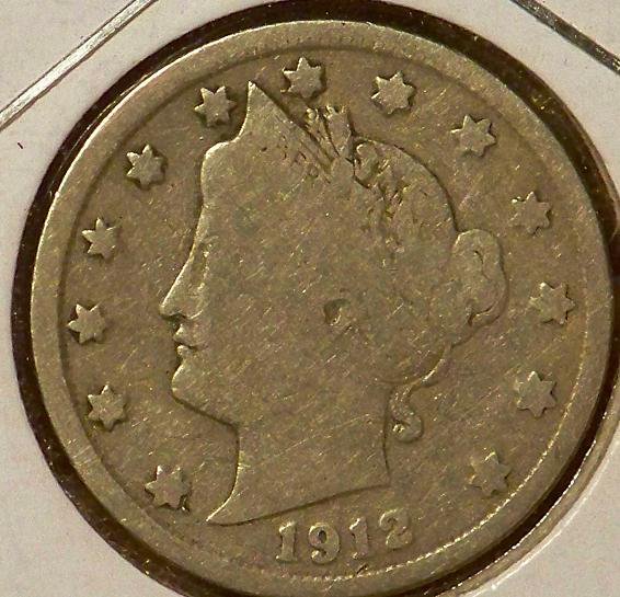 1912 Liberty Nickel (V-Nickel)