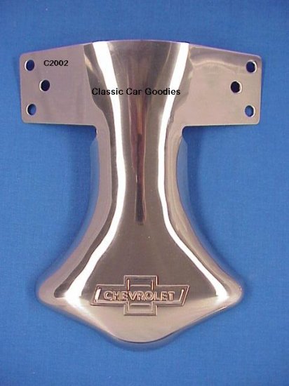 Bowtie Exhaust Deflector with CHEVROLET script inside