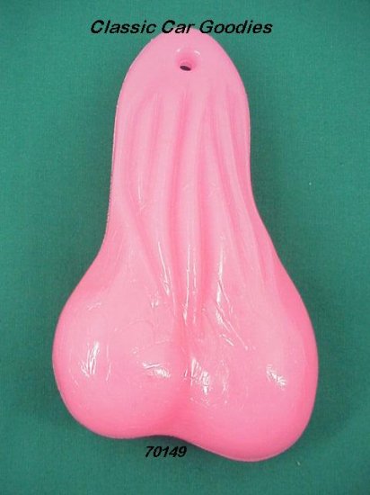 Bull Balls Huge ''Pink'' Pair of Rubber Nuts!