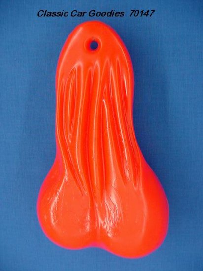 Bull Balls Huge ''Red'' Pair of Rubber Nuts!