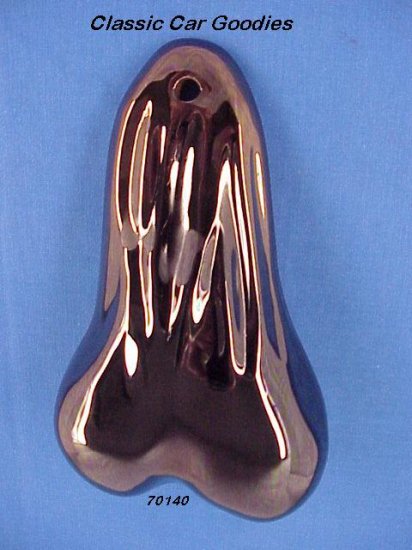 Bull Balls ''Black Chrome'' Huge Pair of Nuts.