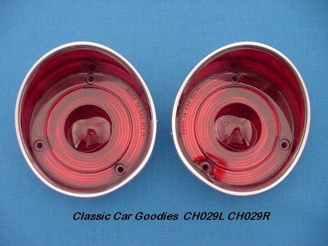 1971 Chevelle Tail Light Lenses. Brand New Pair!