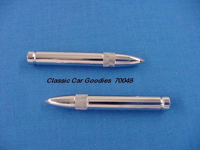 Door Lock Knobs "Rifle Bullets"
