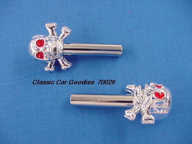 Door Lock Knobs "Skull and Bones"