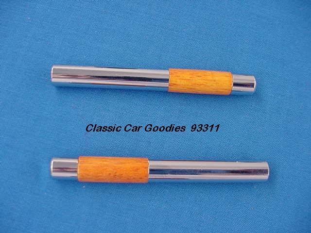 Door Lock Knobs "Walnut Smooth"