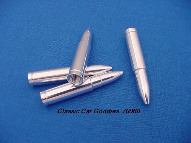 Tire Valve Caps "Rifle Bullets"