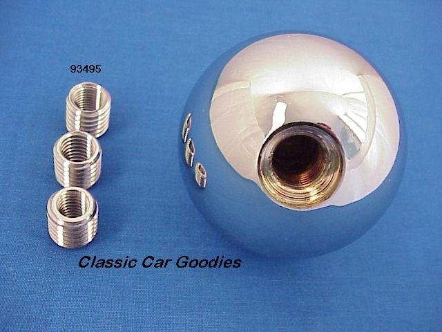 Shift Knob "Chrome" Classic 4 Speed SS Chevelle Camaro