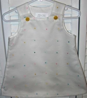 3-6 Months Multi-Color Dot Dress