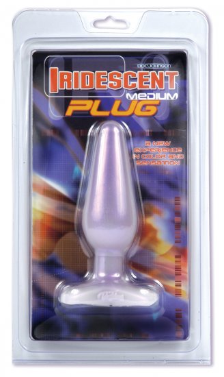 Large Irradescent Butt Plug-D244-24CD