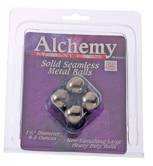 Solid Seamless Metal Anal Balls-SE1366-20