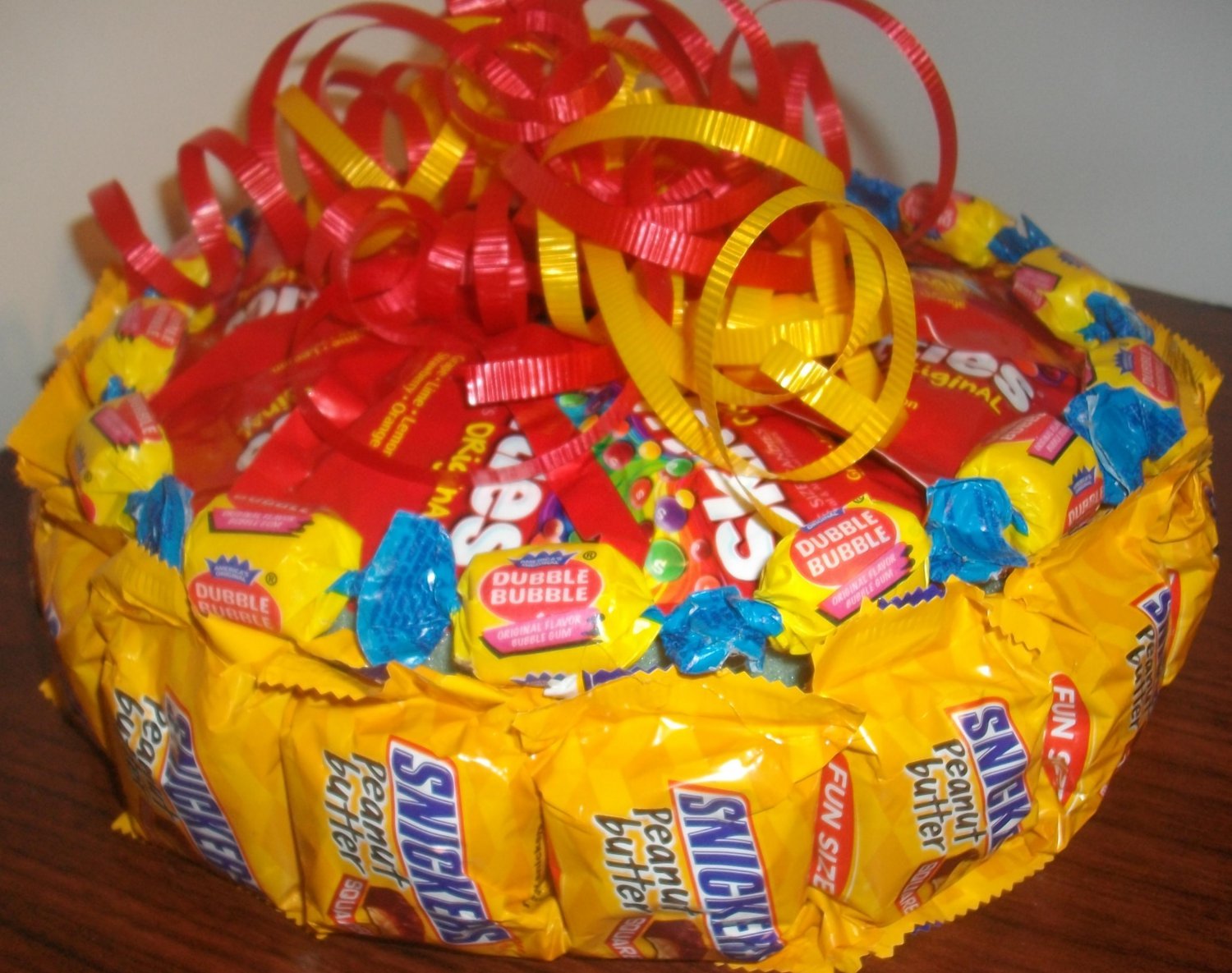 Mixed Candy Bar Cake