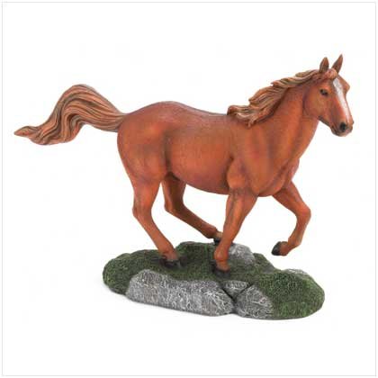 Running Horses Figurine