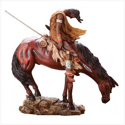 End of The Trail Statue