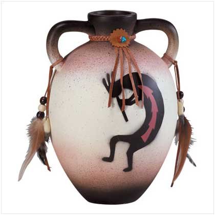 Kokopelli Vase