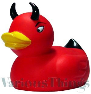 Devil Duckie - Red
