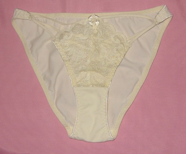 Flamingo lace panties, champagn color, size M(38)